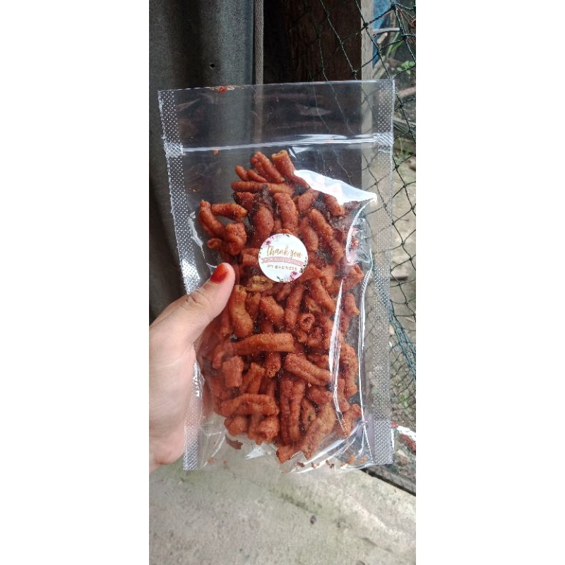 

KRIPIK USUS PEDAS DAUN JERUK