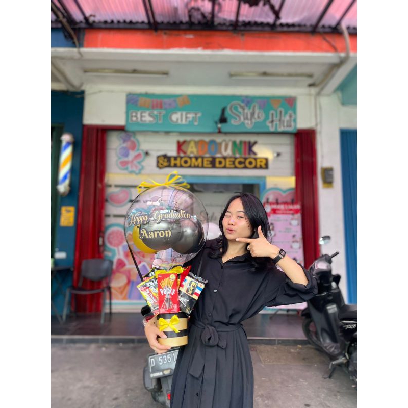 Buket balon| balon ucapan | buket balon Snack| gift wisuda|gift birthday|khitanan | wedding