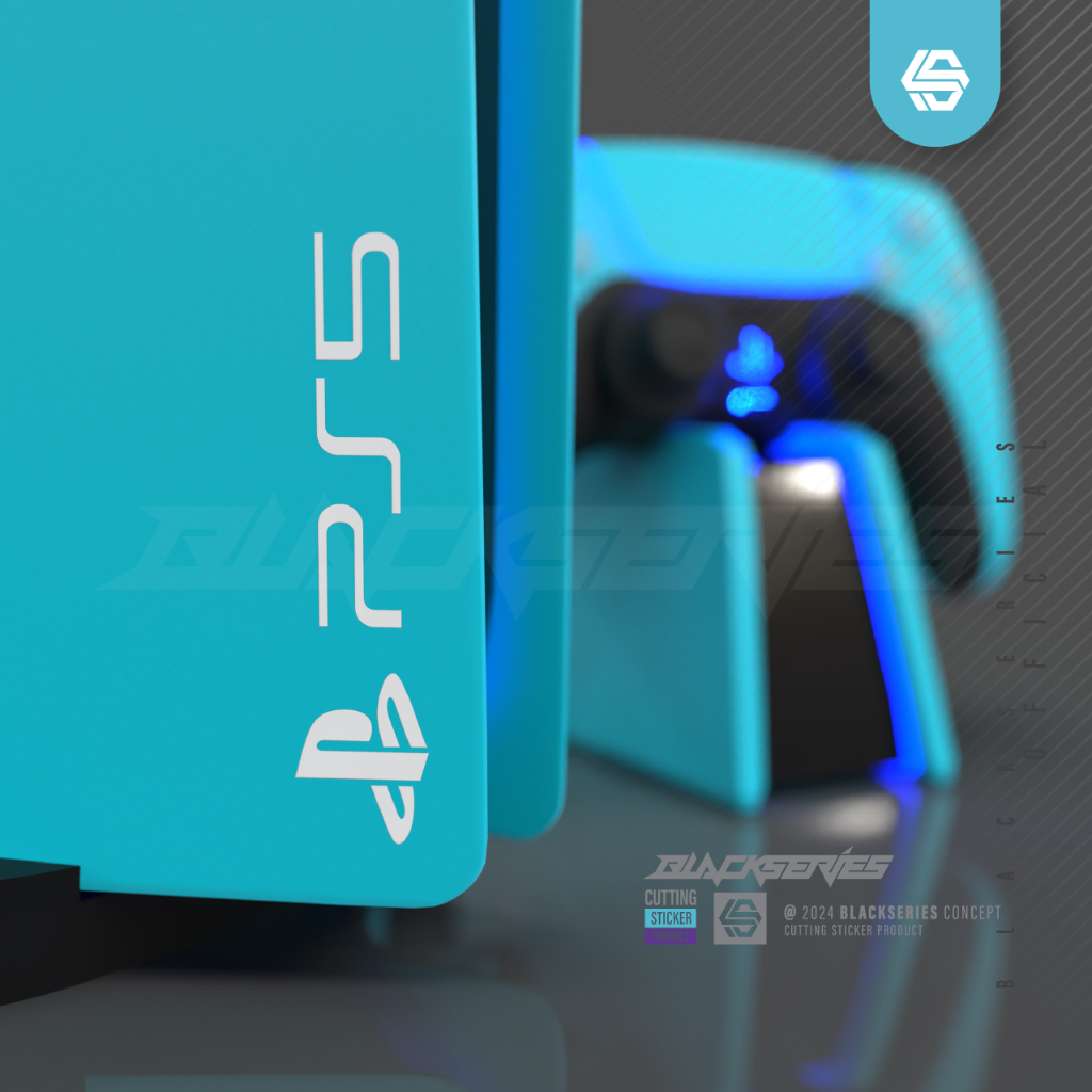 

Cutting Sticker PS 5 Logo || stiker PS5 Logo | Playstation
