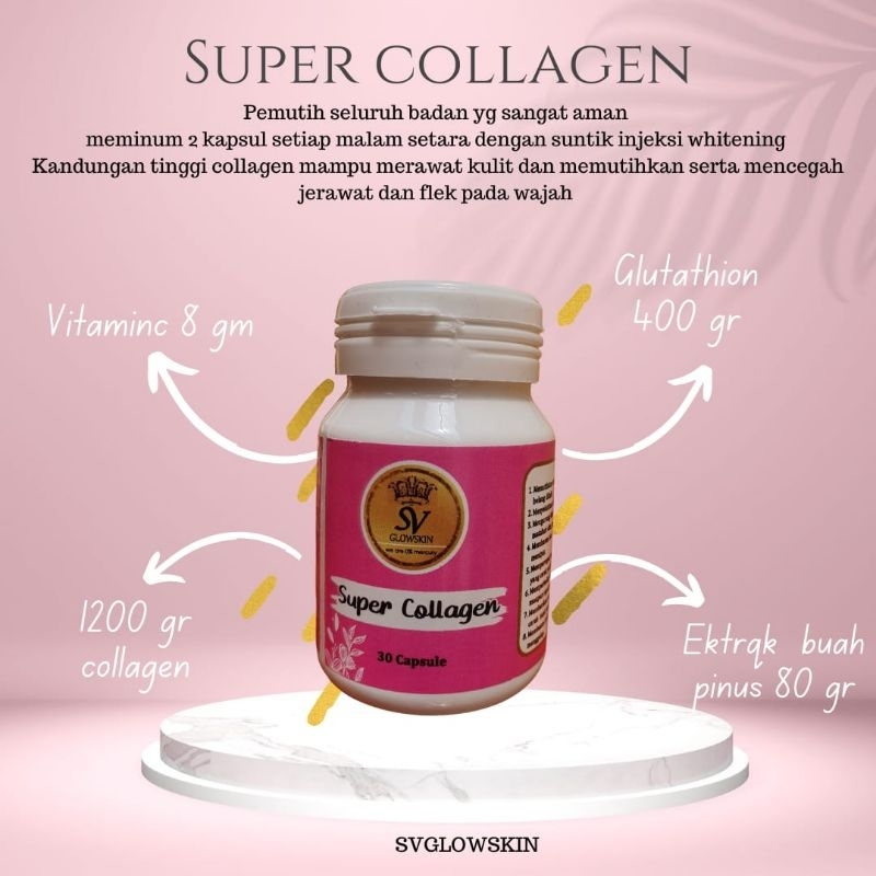 Capsule Collagen Pemutih Badan