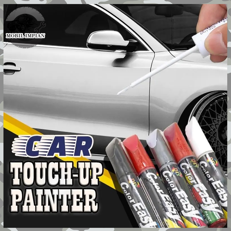 Spidol Baret Mobil Warna Putih Hitam Merah Silver Spidol Cat Pen Penghilang Baret Mobil