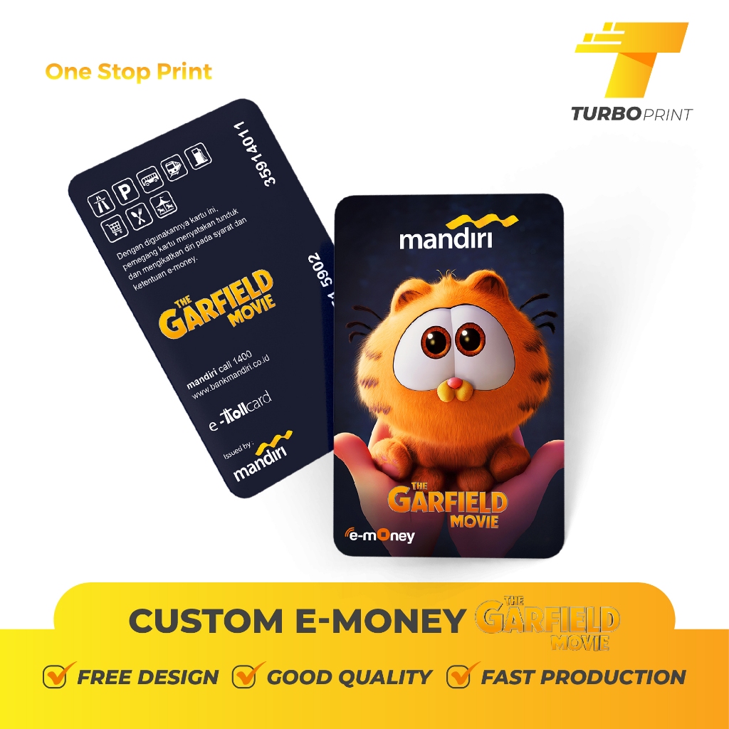 E MONEY / FLAZZ GARFIELD SPECIAL EDITION / LIMITED / BARBIE SOUVENIR CARD