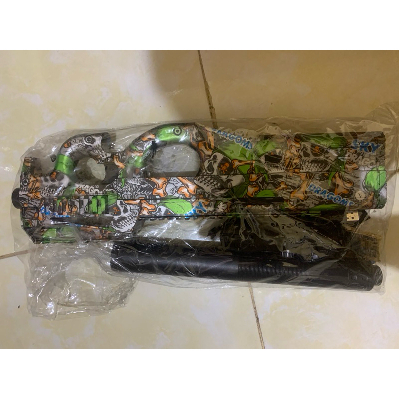 mainan viral mainan otomatis mainan anak toy gel blaster p 90