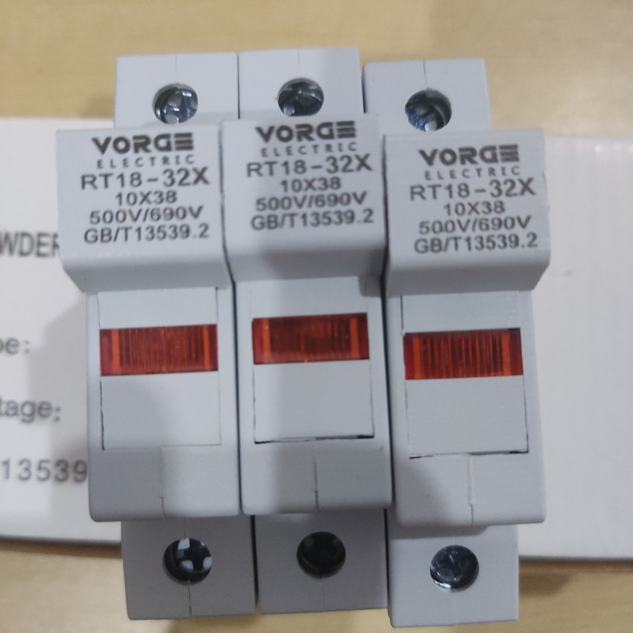 Fuse Holder RT18-32 din rail rumah fuse 10 x 38 10*38 10x38 VORGE