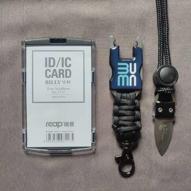 Tali Lanyard Id Card Model Tactical Logo Bumn Co