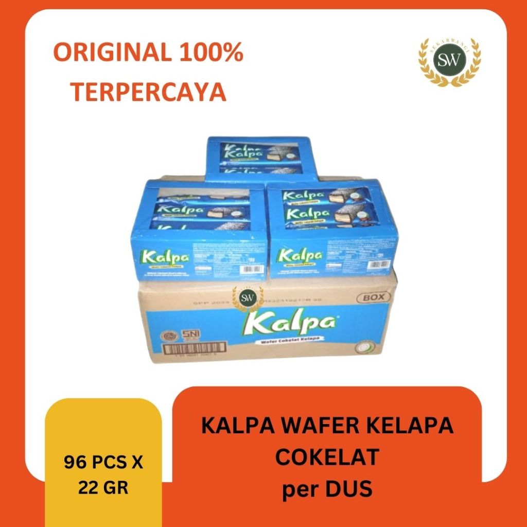 

Beng Beng Kalpa - Wafer Cokelat Kelapa - PER DUS - Netto 8 BOX x 12 PCS