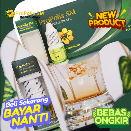 PROPOLIS SM - 99 Khasiat Ekstrak Brazilian (BUKAN PROPOLIS BRITISH, Light, MELIA, MADU PAHIT) ASLI