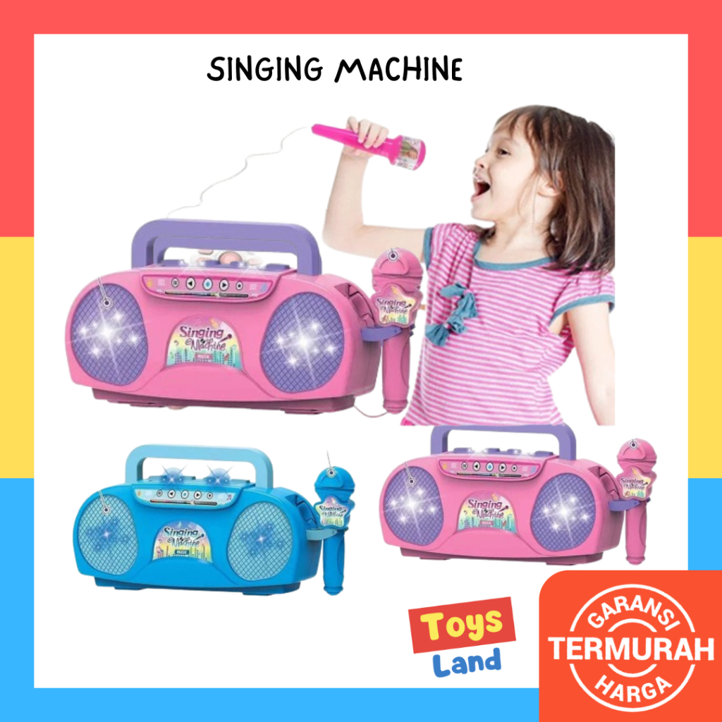 Singing Machine Mic Mainan Mic Anak Mic Anak Anak Untuk Karaoke Microphone Anak
