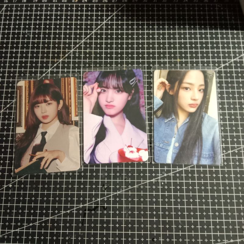[WAJIB BACA DESKRIPSI] PHOTOCARD OFFICIAL REI & LIZ IVE MINJI NEWJEANS