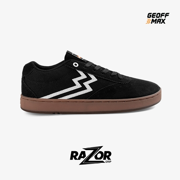 Geoff Max - Boston Black Gum | Shoes Cupsole | Sepatu | Sneakers | Sepatu Pria Wanita