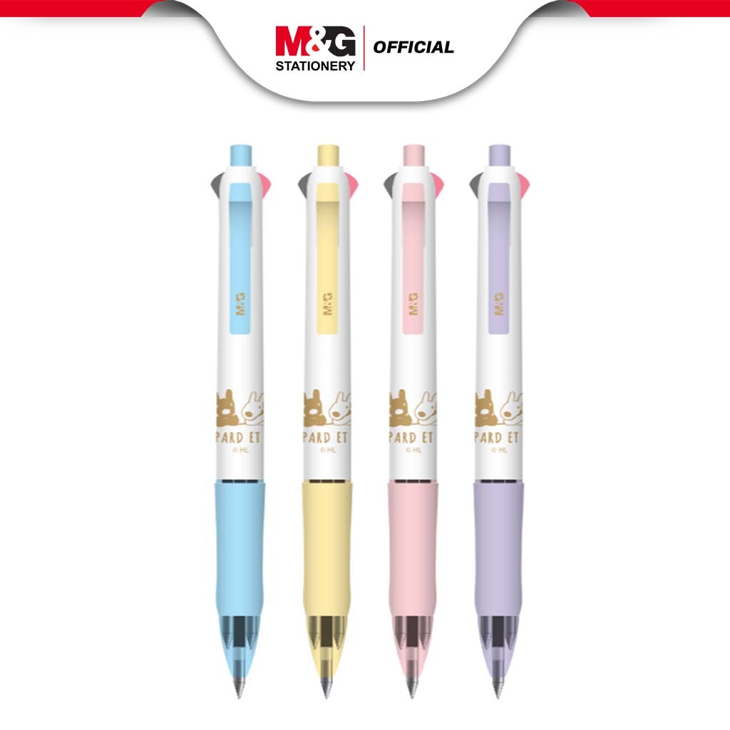 

M&G Gaspard et Lisa 0.7mm Retractable Semi-gel pen 4 in 1