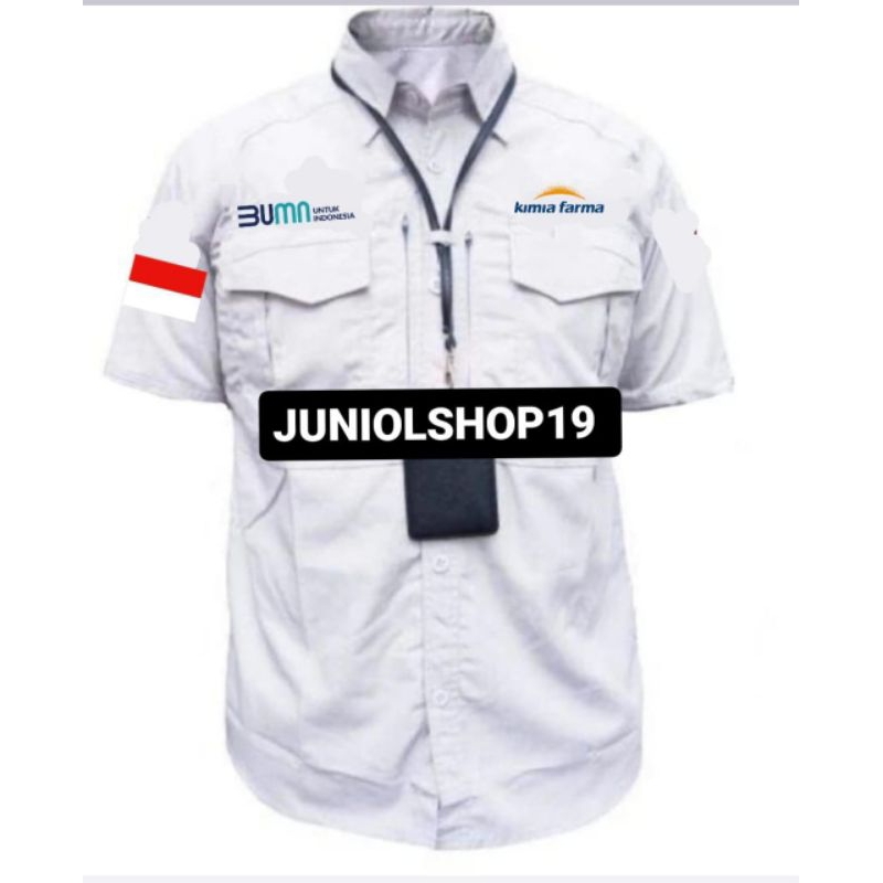 KEMEJA BUMN KIMIA FARMA/SERAGAM KERJA KIMIA FARMA/KEMEJA TACTICAL BUMN KIMIA FARMA