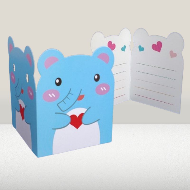 

1 Pcs Sticky Notes Karakter Catatan Memo Catatan Kartu Undangan Karakter Lucu