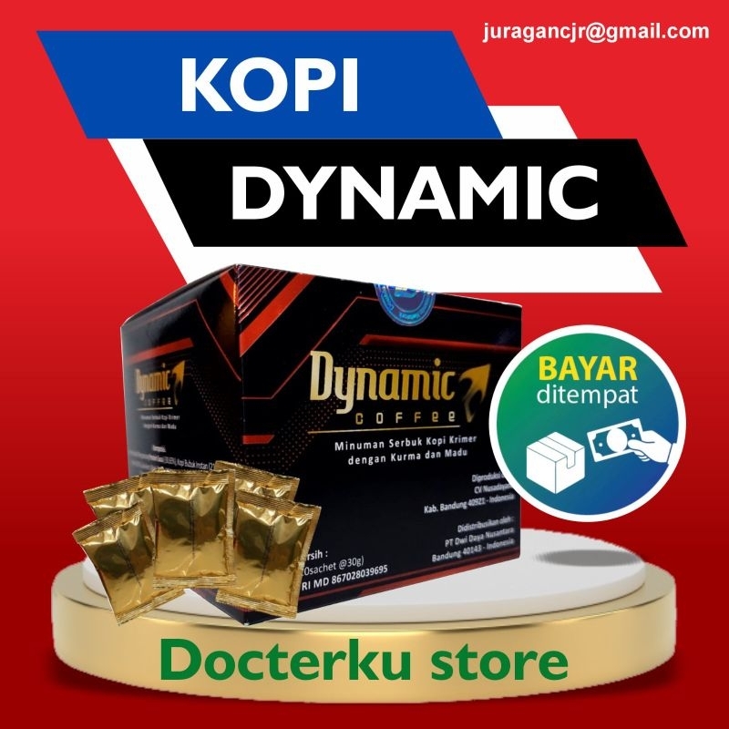 KOPI DYNAMIC Original | Minuman Kopi Dynamik 10 Sachet | kopi Dynamic