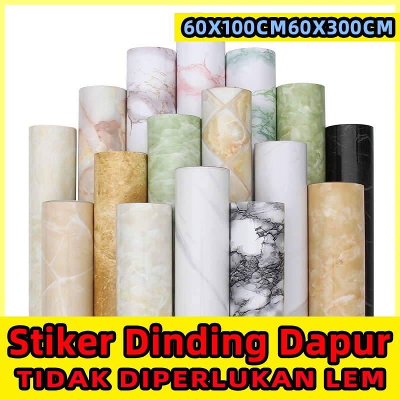 【grandmaster】walpeper dinding dapur stiker meja kompor wallpaper dinding dapur anti minyak