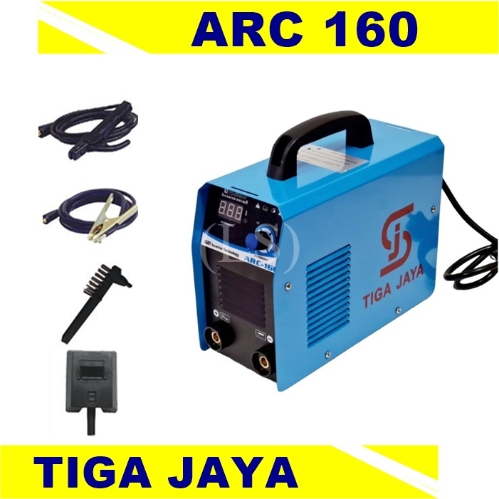 Mesin Las MMA 160 A Tiga Jaya Trafo Las Listrik Inverter 160 Murah