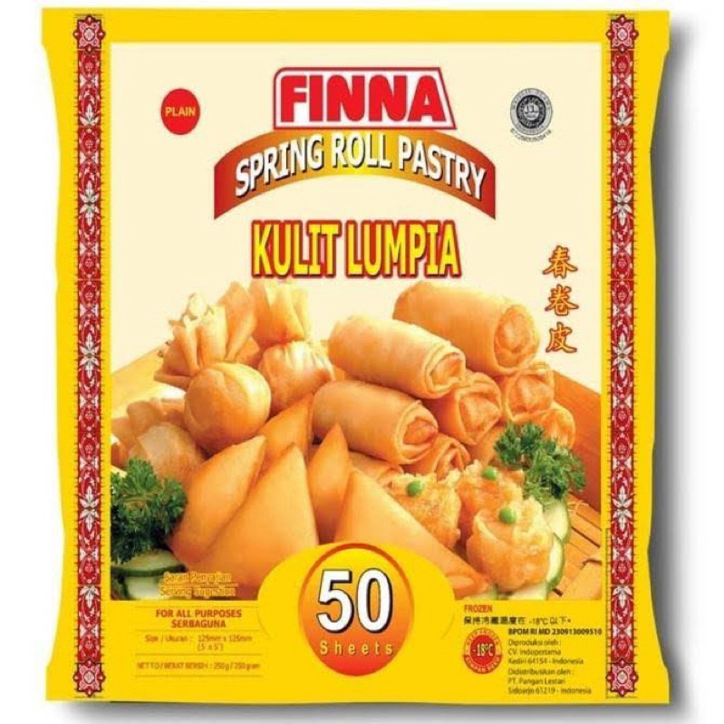 

FINNA Kulit Lumpiah Spring Roll Isi 50 Pcs