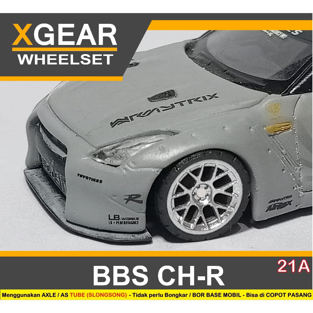 BBS CHR 21A XGEAR PREMIUM WHEELS 10mm TYREBOMB BONUS AS SELONGSONG