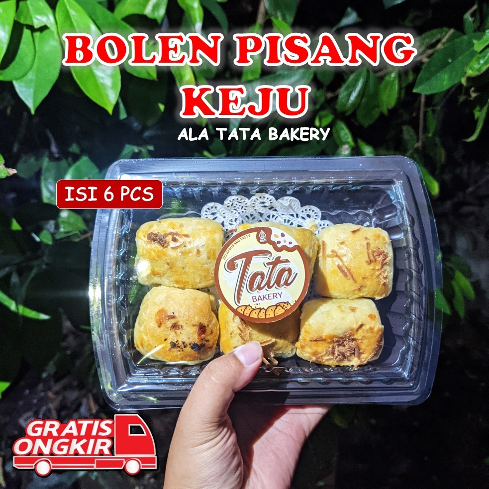 

Kue Bolen Pisang Keju - Kue Bolen Pisang Keju isi 6 pcs - Roti Bolen Pisang Keju 6 pcs Mengenyangkan