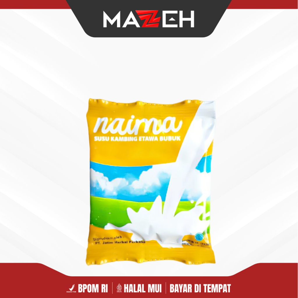 

Susu Kambing Etawa Naima Bubuk Plus Propolis Madu dan Bee Pollen 1 Sachet BPOM