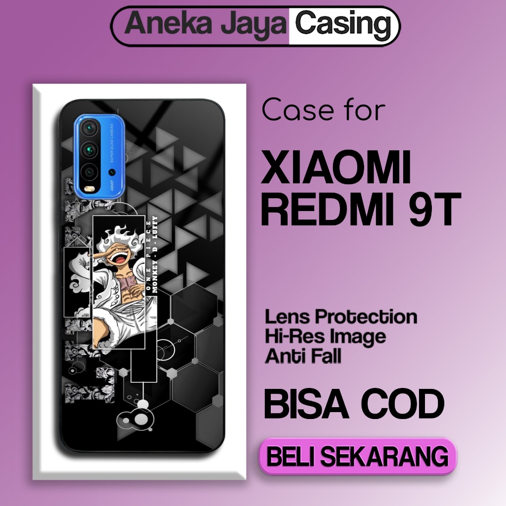 Case Redmi 9T Terbaru - Casing Redmi 9T - Motif Luffy gear 05 - Hardcase Premium Glossy - Softcase H