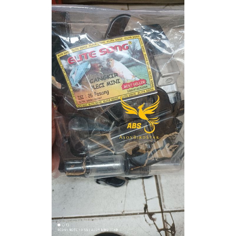 cepuk tabung pleci pendek isi 26 pc