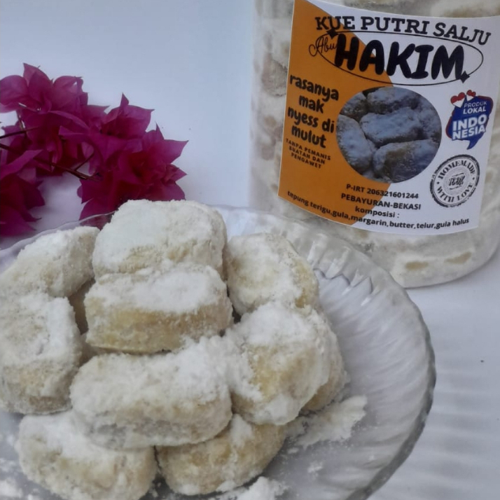 

KUE PUTRI SALJU abu HAKIM toples800ml