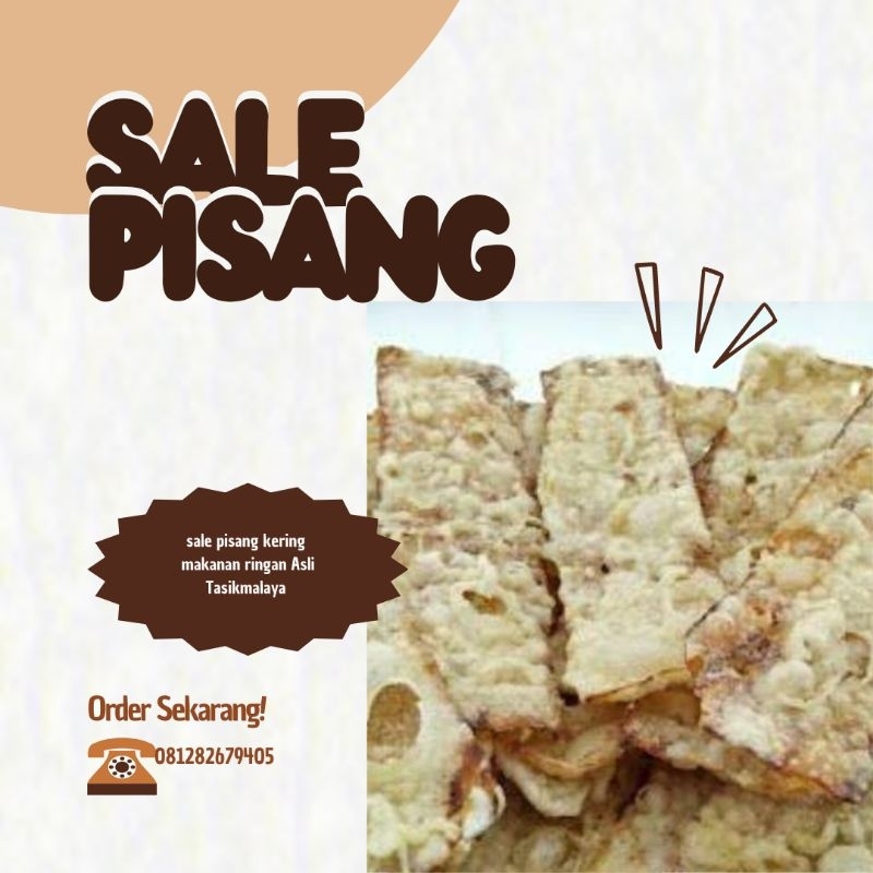 

Sale pisang goreng khas Manonjaya 250gram