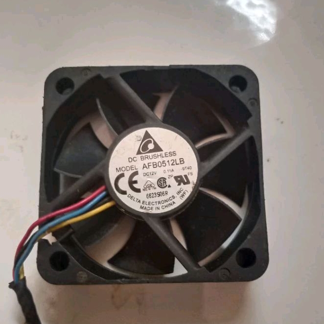 kipas fan Delta AFB0512LB /5x5x1,5cm 12volt 4pin