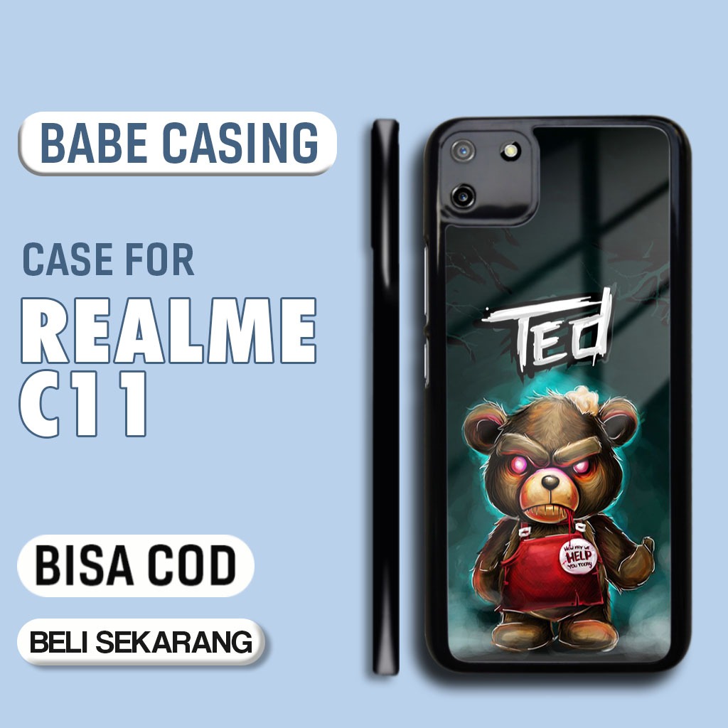 Case Realme C11 Terbaru - Casing Realme C11  - Motif Grafiti Zomb - Hardcase Premium Glossy - Softca