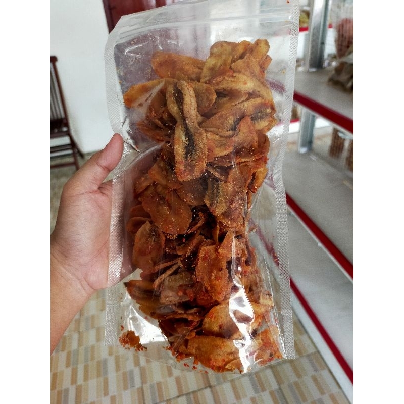 

Kripik pisang balado/ kripik pisang coklat/kripik pisang