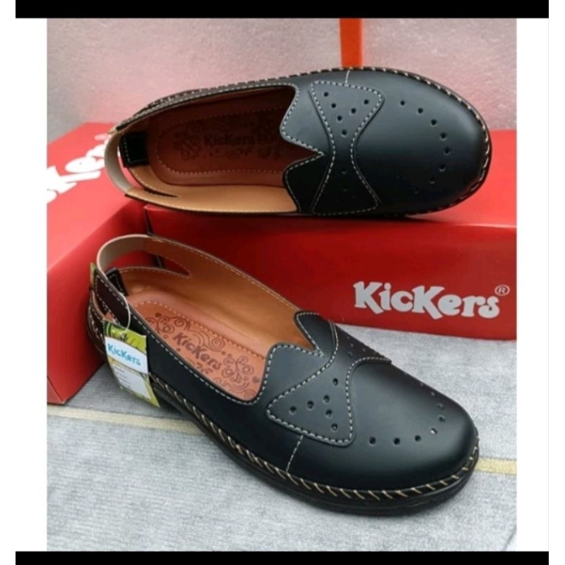 Sepatu Kickers Wanita Model Tali Belakang/Sepatu wanita Kickers Model Tali(N6)