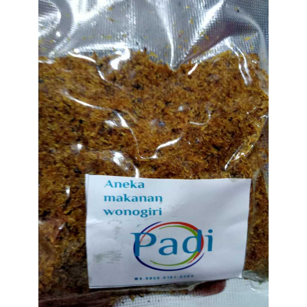 

serundeng ati ayam kemasan 250 gram