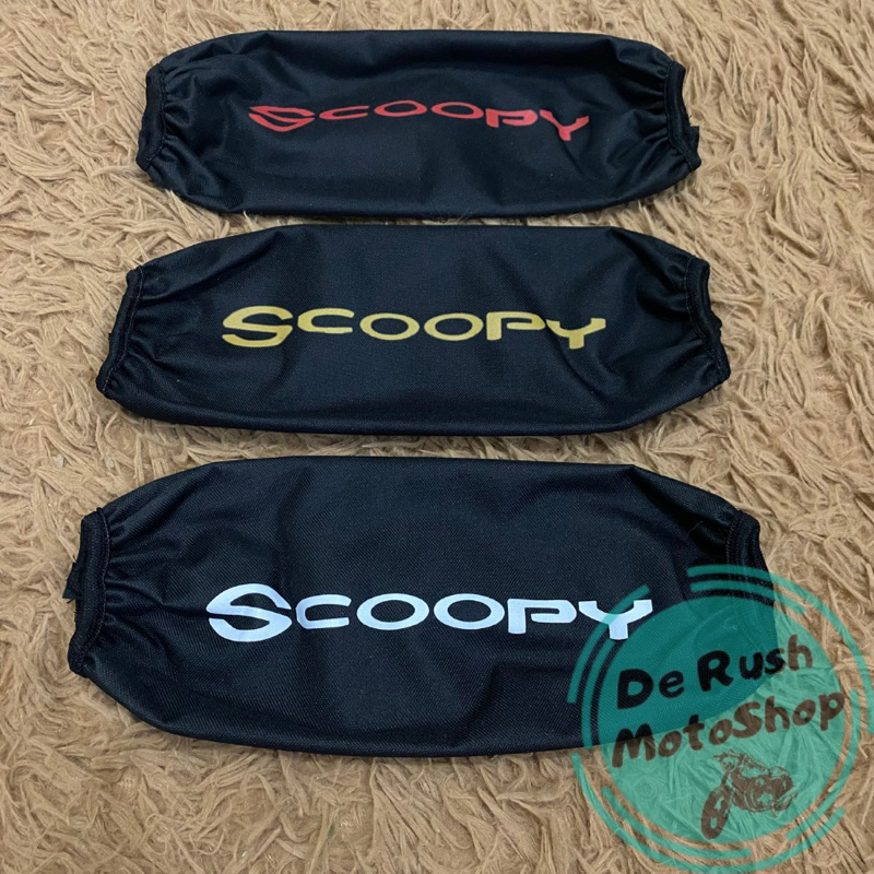 Sarung Cover Shock Belakang Motor Honda Scoopy Waterproof