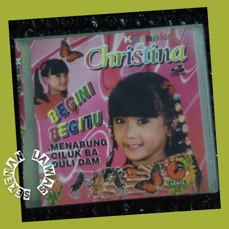 VCD Karaoke Anak Christina/Bootleg/Mulus