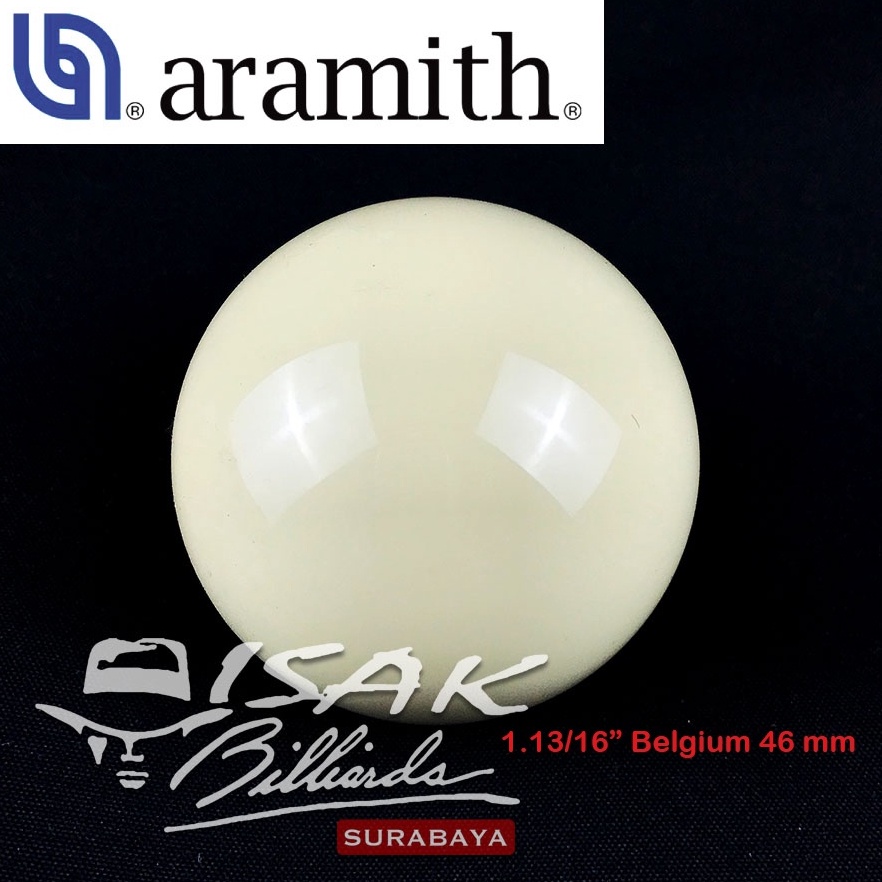 PROMO Aramith Cue Ball 11316 Belgium  Bola Putih Biliar Belgia  Gaco Belgi Bola Kecil Billiard