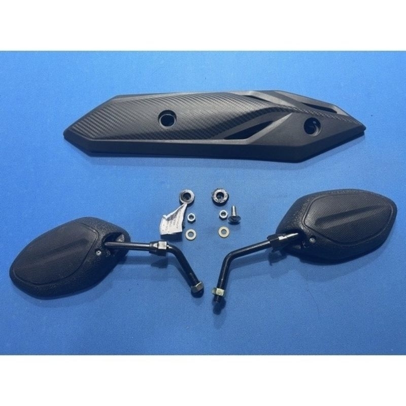 Spion BEAT STD dan Tutup Knalpot BEAT 2020 + Baut