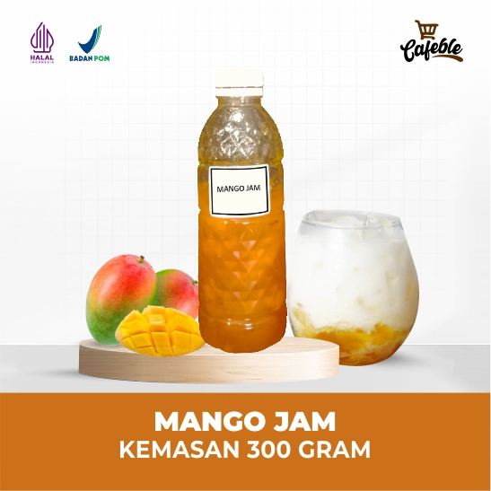 

Selai Mangga Mango Jam Merk Mutiara Gemilang Indonesia Kemasan 300 Gram