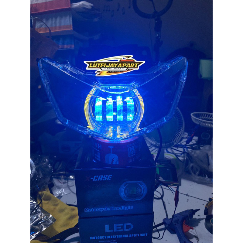 New paket Beat Deluxe Beat Street 2020-2024 set Daymaker Biled Shord RGB otomatis Cahaya super Teran