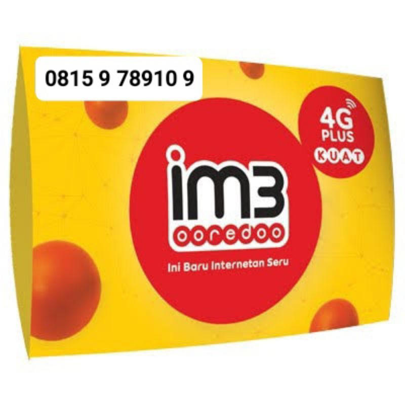 Indosat 11 Digit 0815 9 78910 9