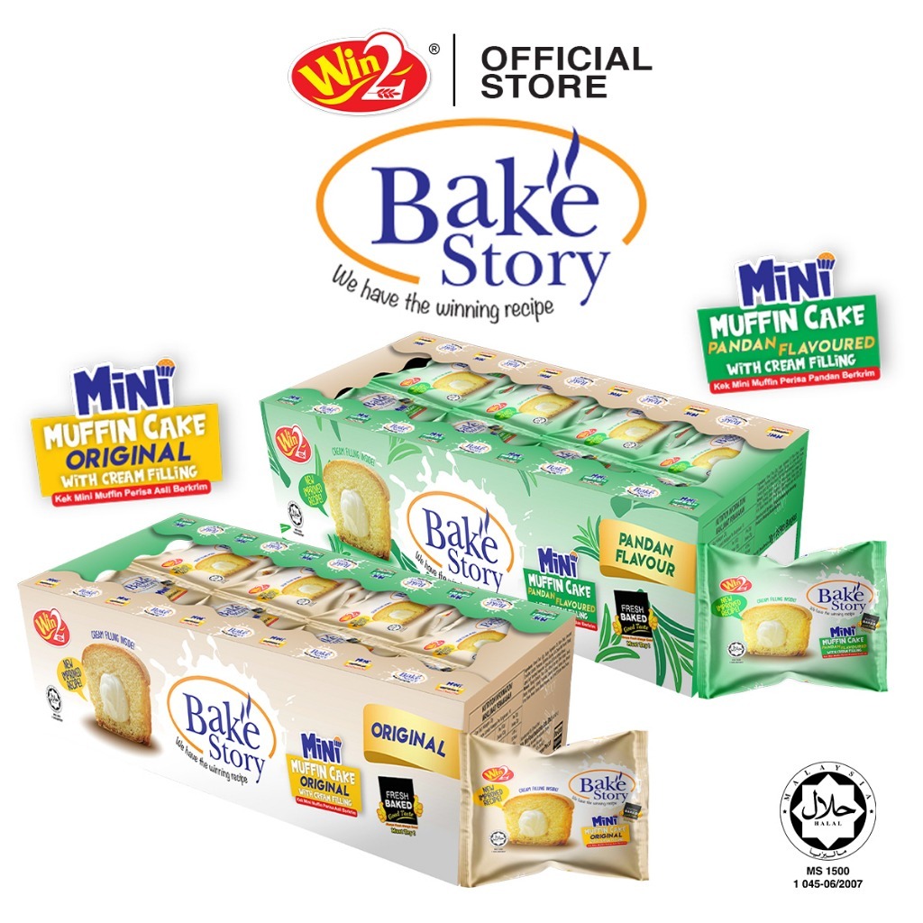 

Win2 Bake Story Muffin Box isi 16 Halal