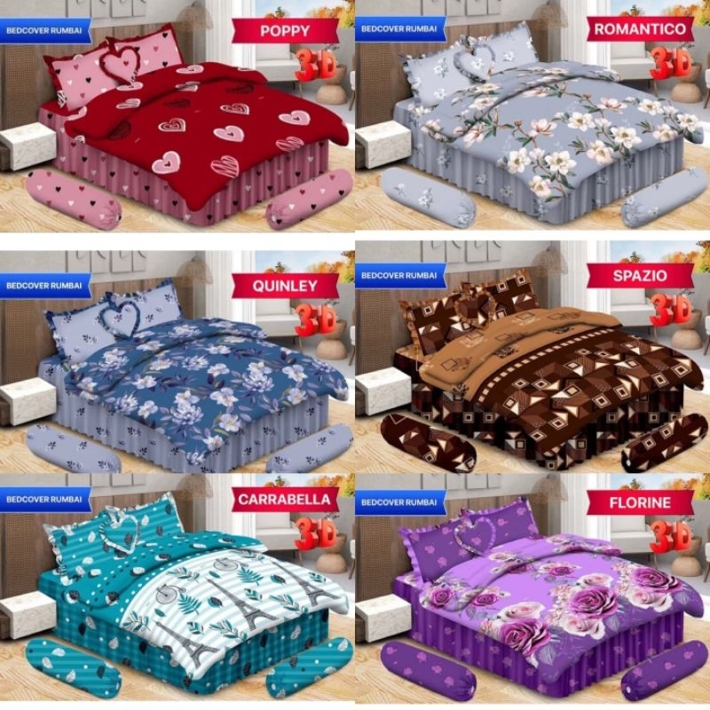 BEDCOVER BONITA RUMBAI 180×200CM