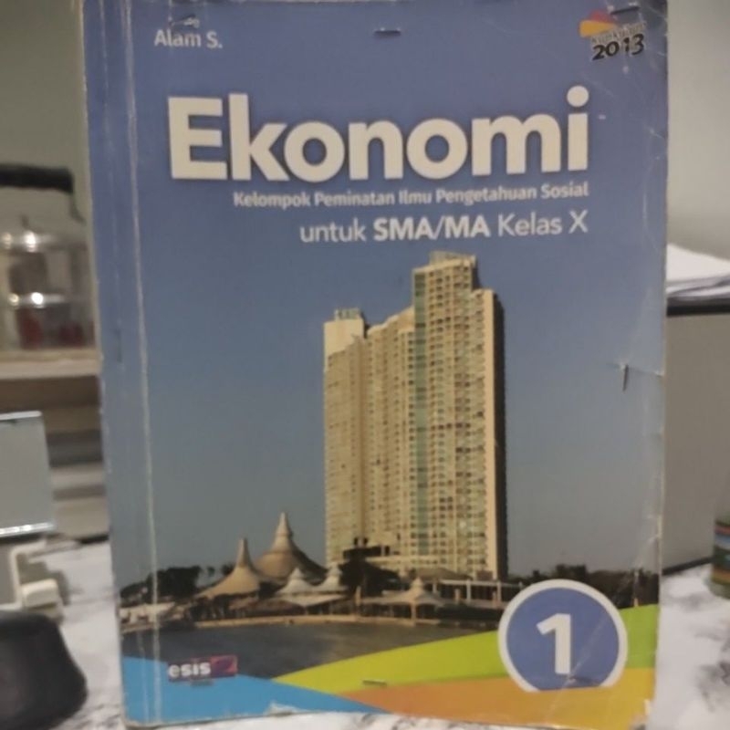 buku ekonomi ips kelas 10 sma 1 kelas x esis bekas