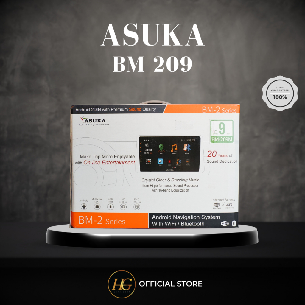 Head Unit Android Asuka BM-209 (second)
