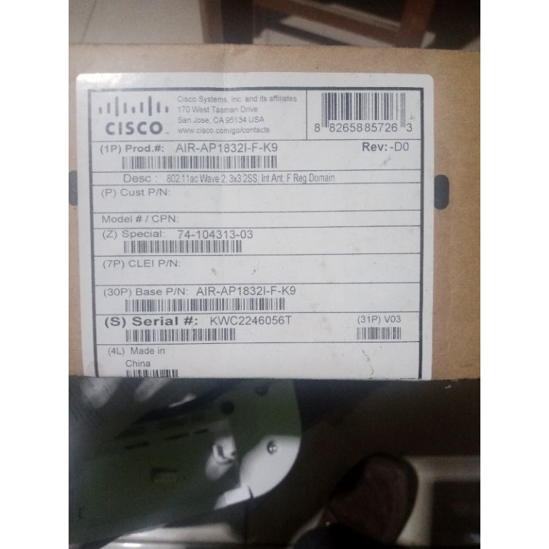 [BOLEH NEGO] CISCO AIRONET AIR-CAP3602I-A-K9