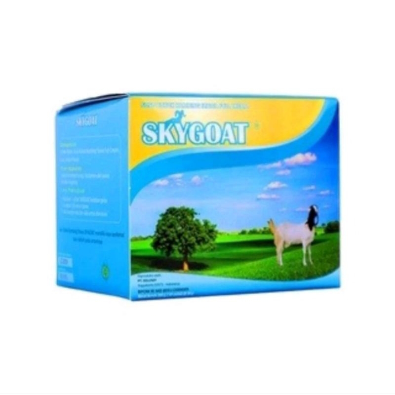 

Susu Kambing Etawa Bubuk Original SKYGOAT 1 Box isi 10 sachet