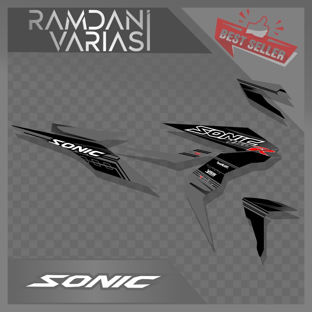 STRIPING/STIKER SONIC 150R STIKER VARIASI HONDA SONIC STRIPING MOTOR SONIC 150R