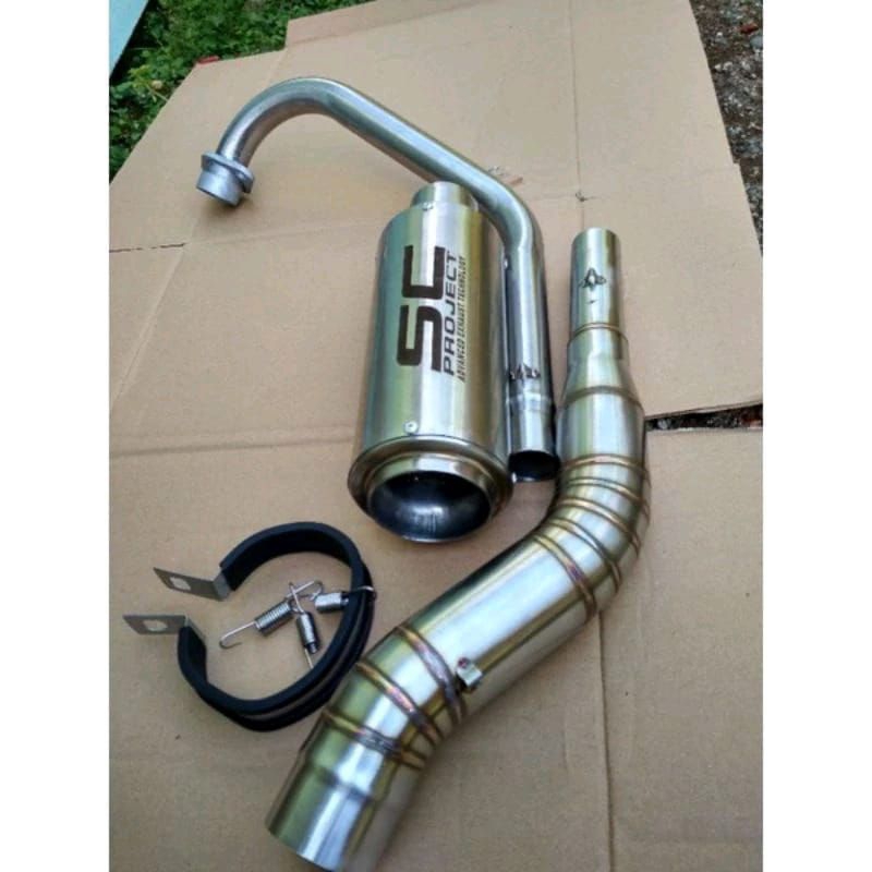 knalpot sc project buat motor satria Fu