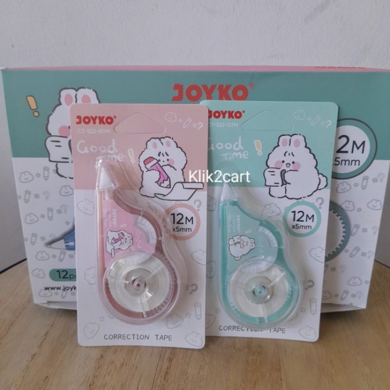 

Joyko correction tape / tip-ex / pita koreksi / correction tape lucu