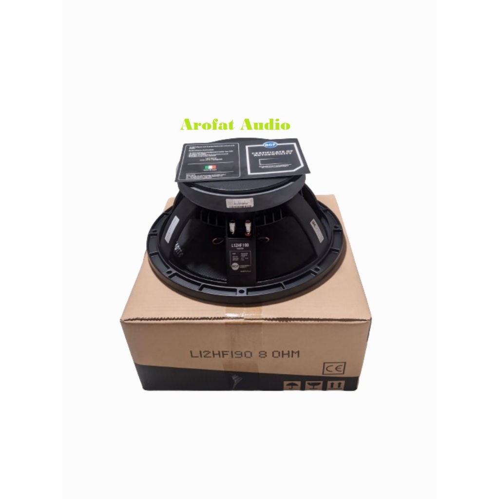 Komponen speaker RCF L12HF190 12 inch / RCF L12HF190